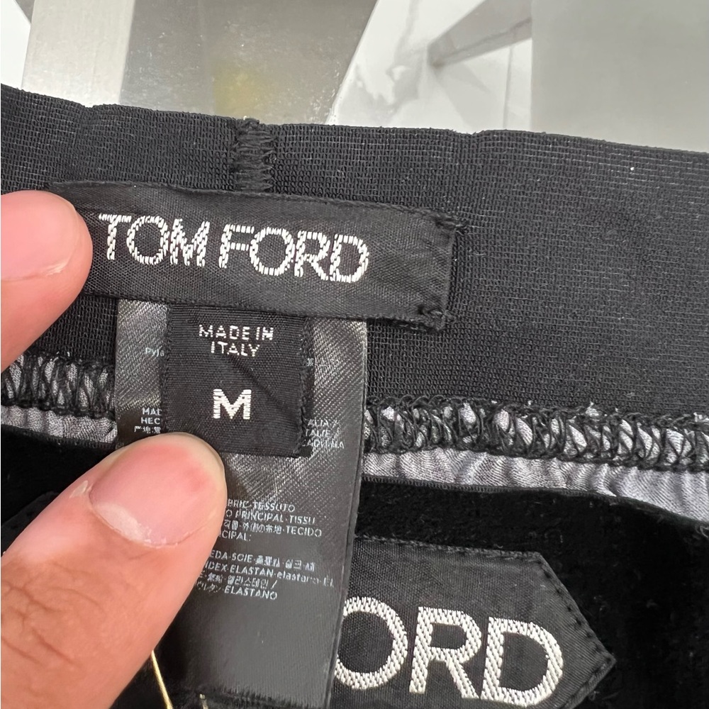 Tom ford ABSTRACT ZEBRA SILK PAJAMA PANTS - Picture 4 of 8